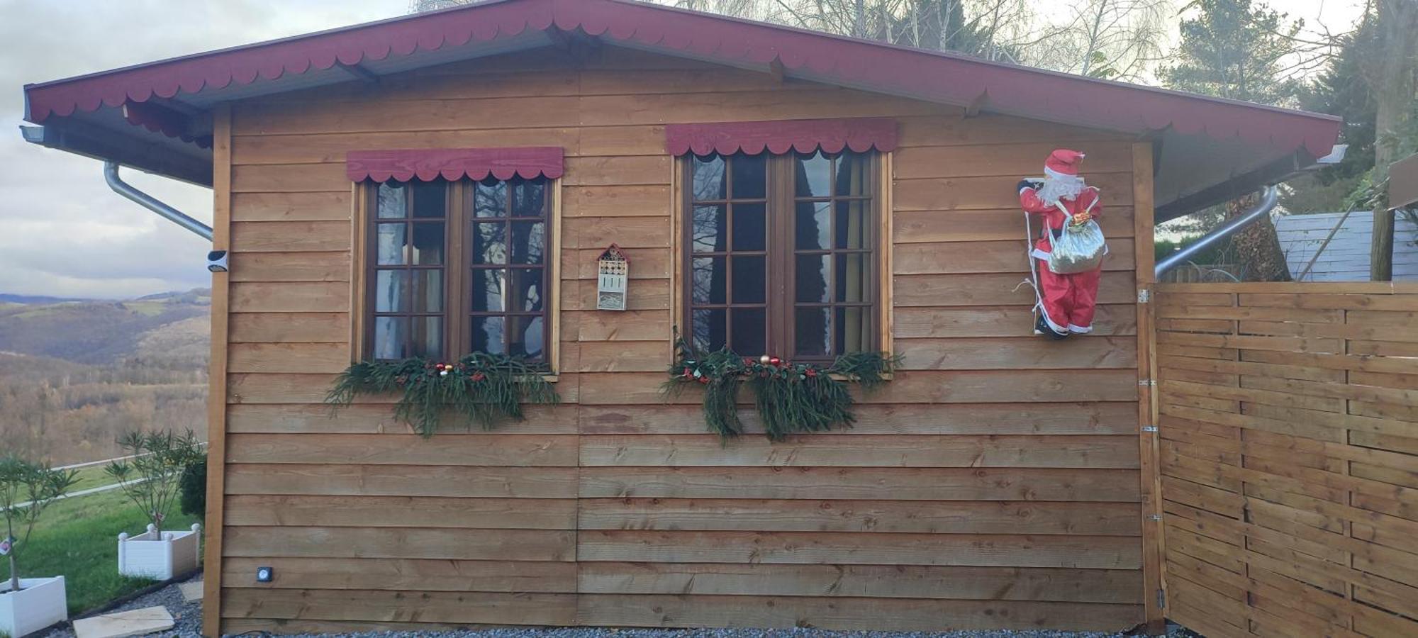 Domaine Le Lanis "Cabane De Pauline" แซ็ง-จิฮองส์ ภายนอก รูปภาพ
