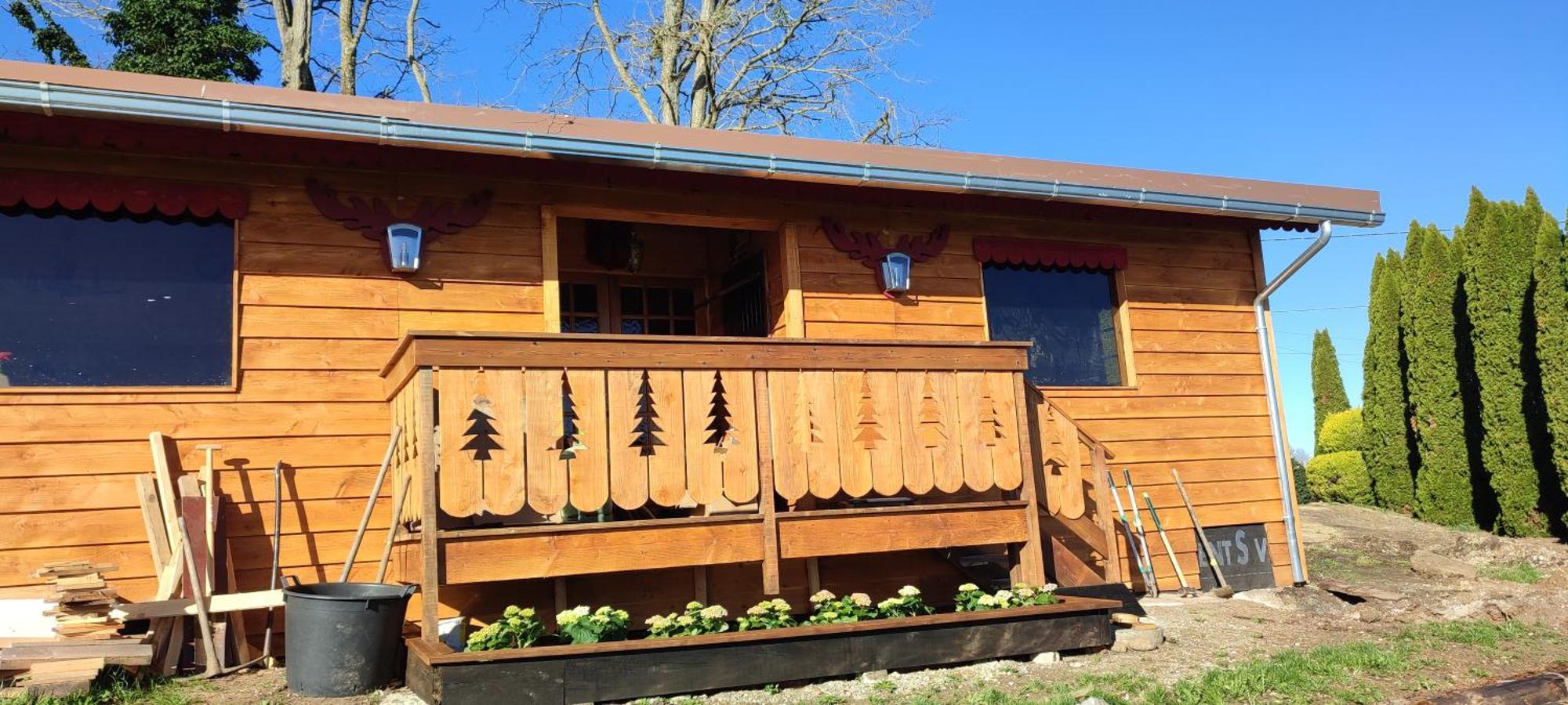 Domaine Le Lanis "Cabane De Pauline" แซ็ง-จิฮองส์ ภายนอก รูปภาพ